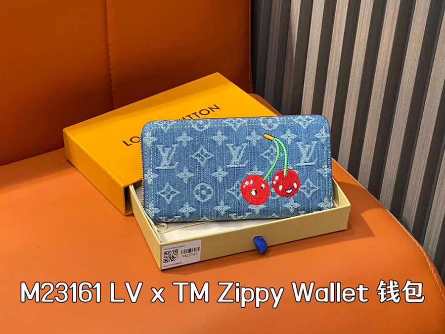 New LV x TM Zippy Wallet