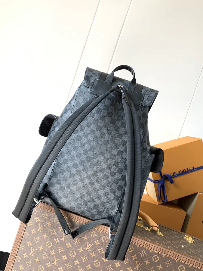 Christopher Double Shoulder Bag in Monogram Canvas