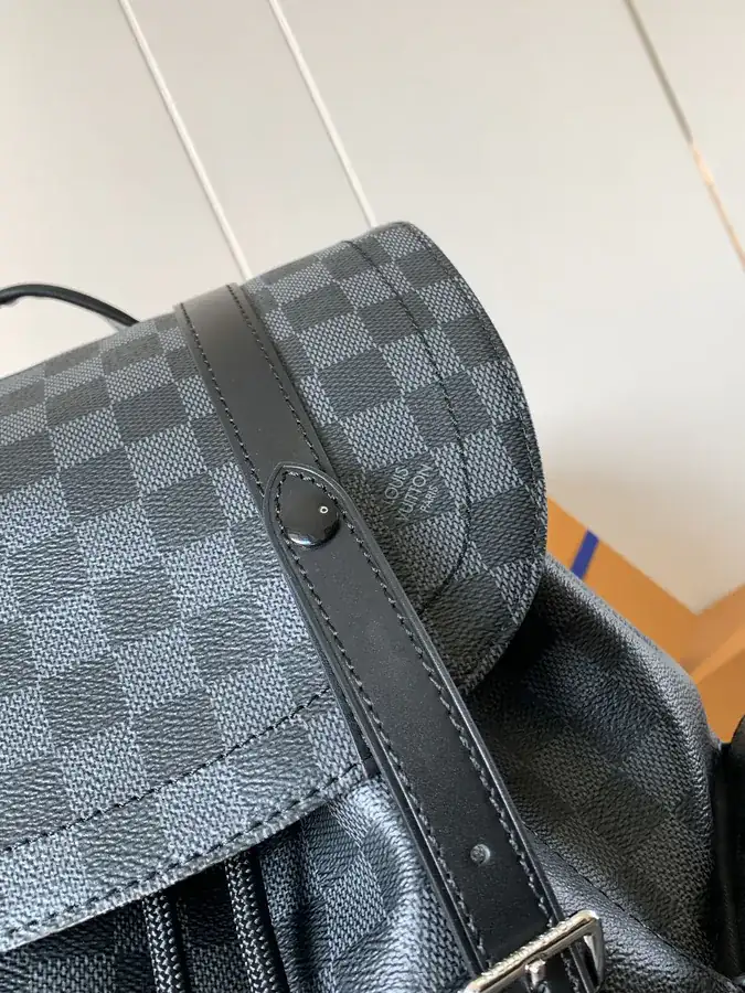 Christopher Double Shoulder Bag in Monogram Canvas