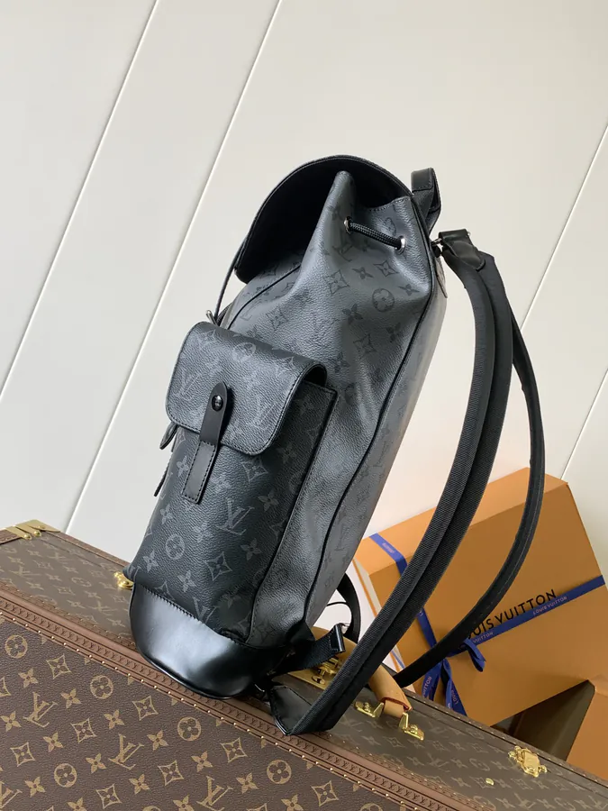 Christopher Double Shoulder Bag in Monogram Canvas