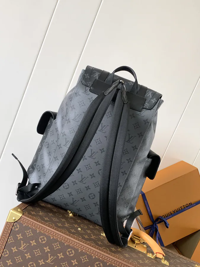 Christopher Double Shoulder Bag in Monogram Canvas