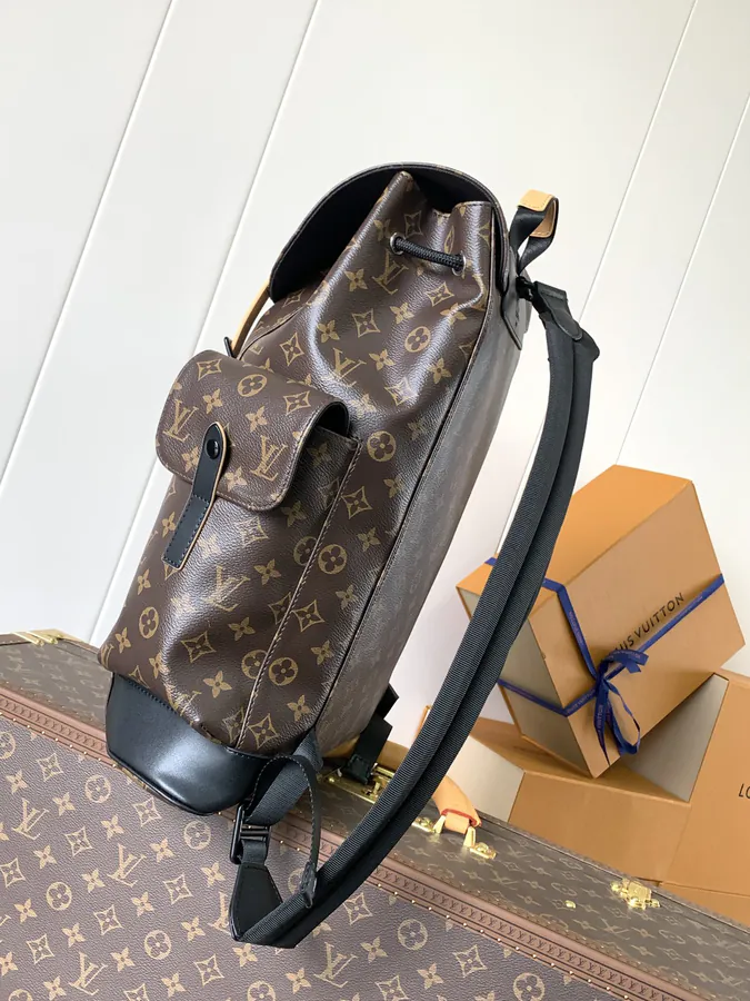 Christopher Monogram Backpack Mid Size
