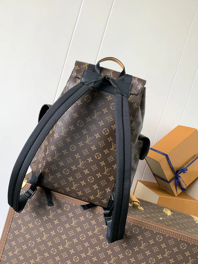 Christopher Monogram Backpack Mid Size
