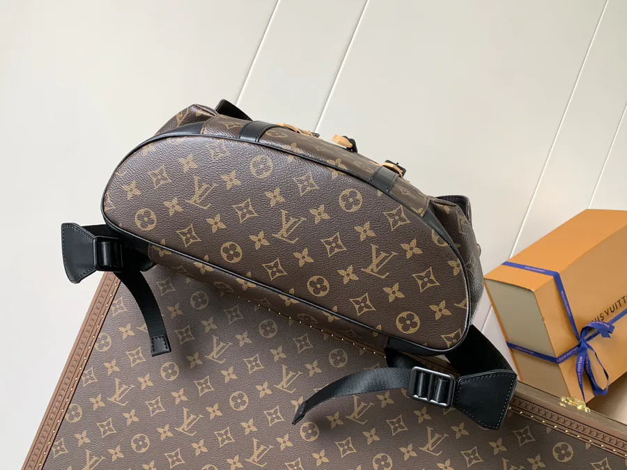 Christopher Monogram Backpack Mid Size