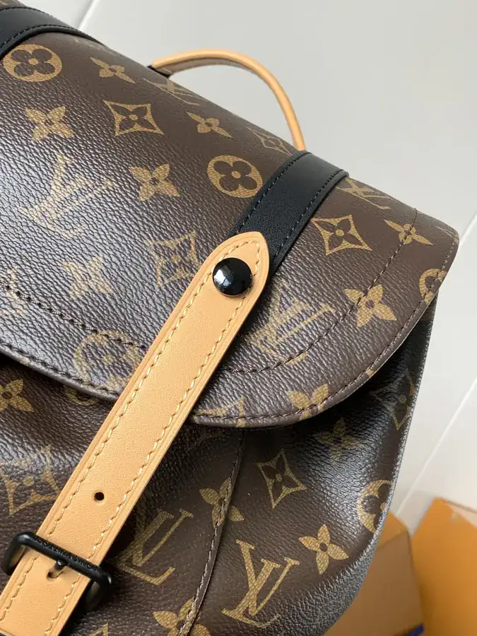 Christopher Monogram Backpack Mid Size