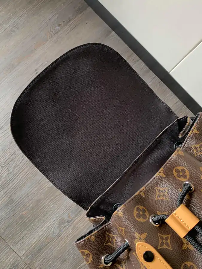 Christopher Monogram Backpack Mid Size