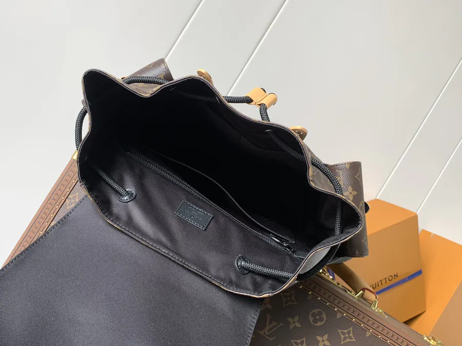 Christopher Monogram Backpack Mid Size