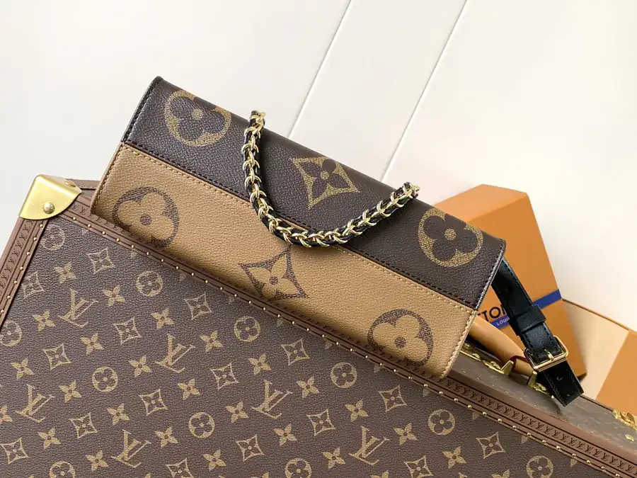 OnTheGo East West Handbag with Giant Monogram and Monogram Reverse Elements