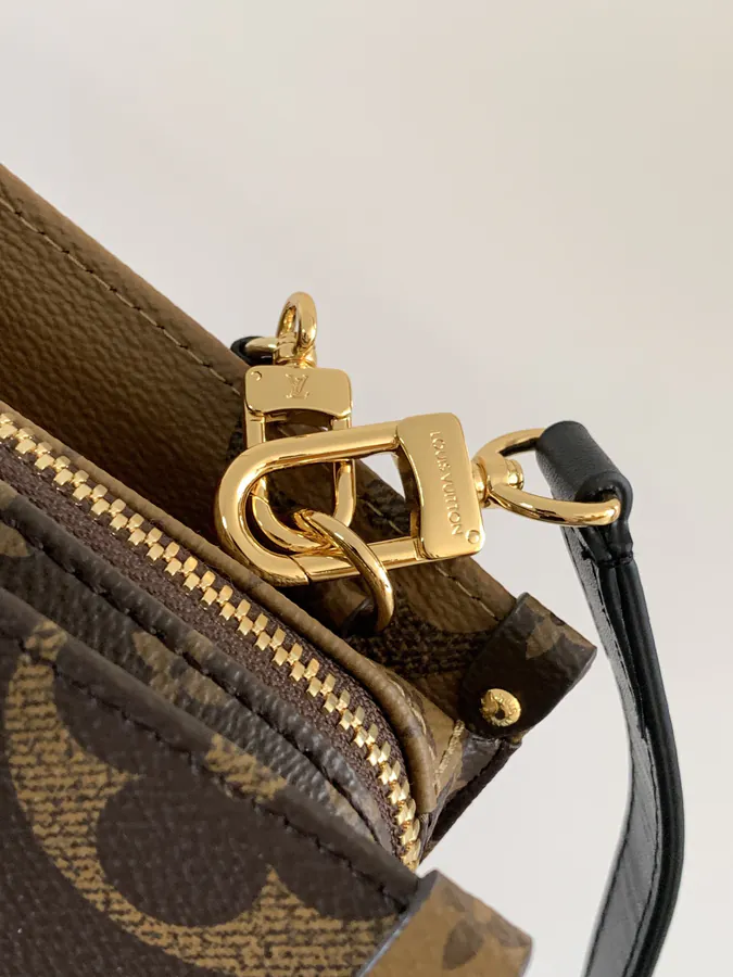 OnTheGo East West Handbag with Giant Monogram and Monogram Reverse Elements