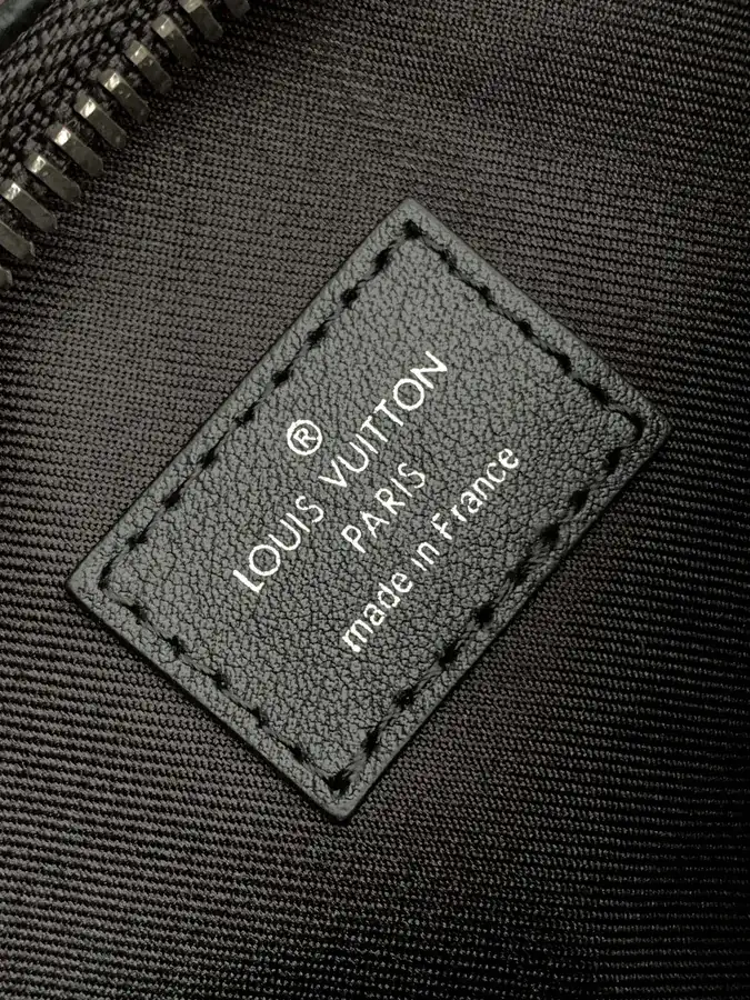 Aerogram Keepall XS in Black Flower Leather