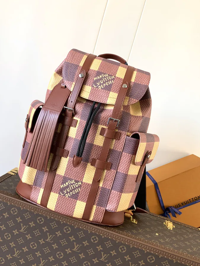 Christopher Small Backpack in Monogram Canvas
