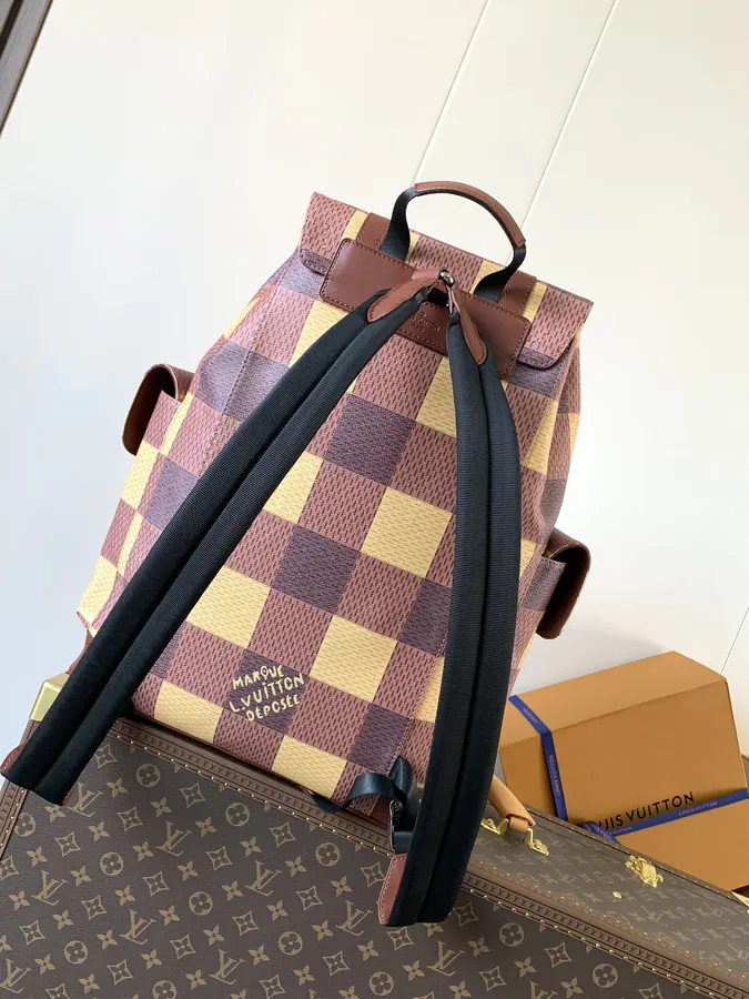 Christopher Small Backpack in Monogram Canvas