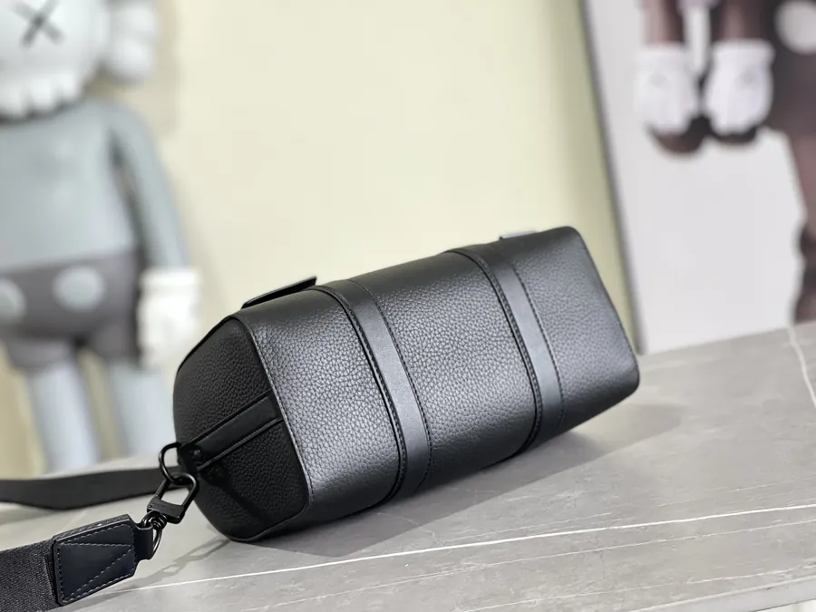 City Keepall Handbag in Grained Calfskin