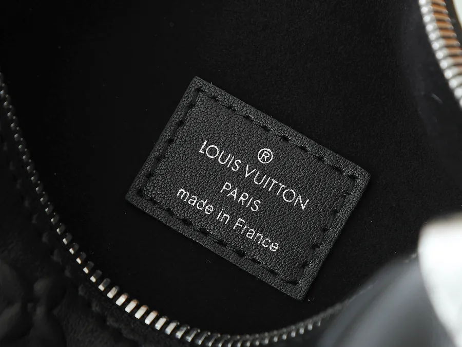 Nicolas Ghesquière Side Trunk Handbag in Black Full Leather
