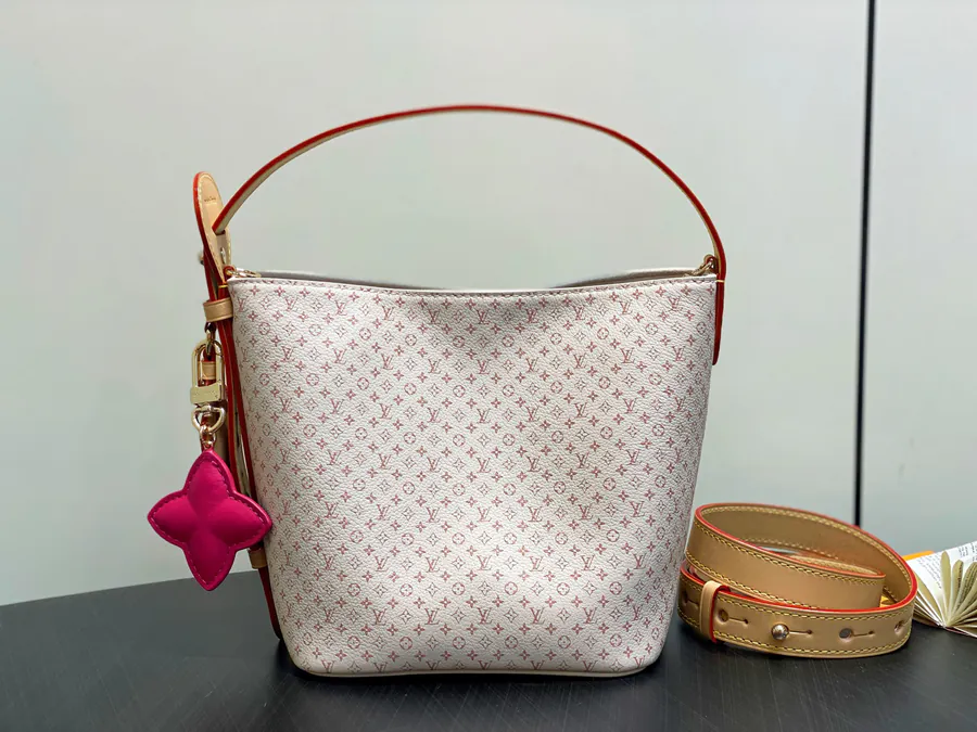 All In BB Handbag Monogram and Der House Patterns, Grained Calfskin