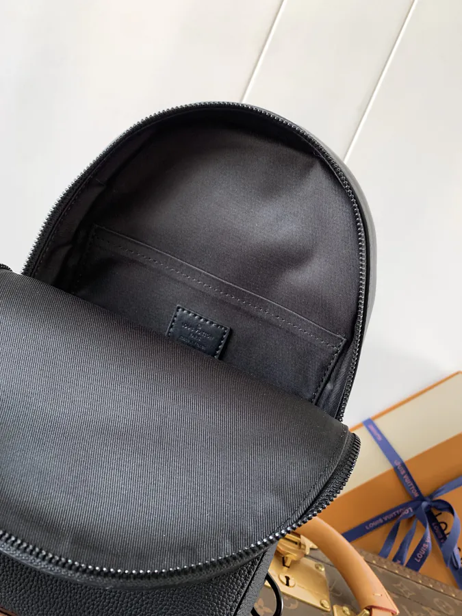 Pilot Crossbody Bag Blue, Black, Semi Handmade