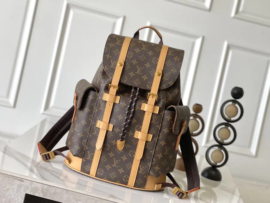 Christopher Small Backpack in Monogram Canvas