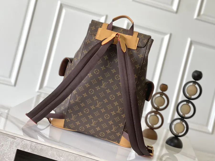 Christopher Small Backpack in Monogram Canvas