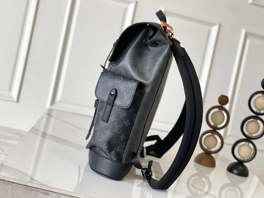 Christopher Monogram Eclipse Double Shoulder Bag Small
