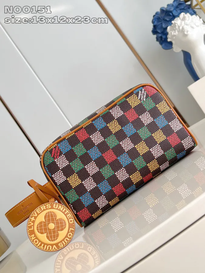 Loer Do Kit Travel Bag Damoflage Coated Canvas