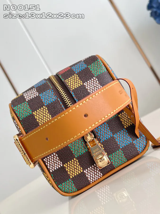 Loer Do Kit Travel Bag Damoflage Coated Canvas
