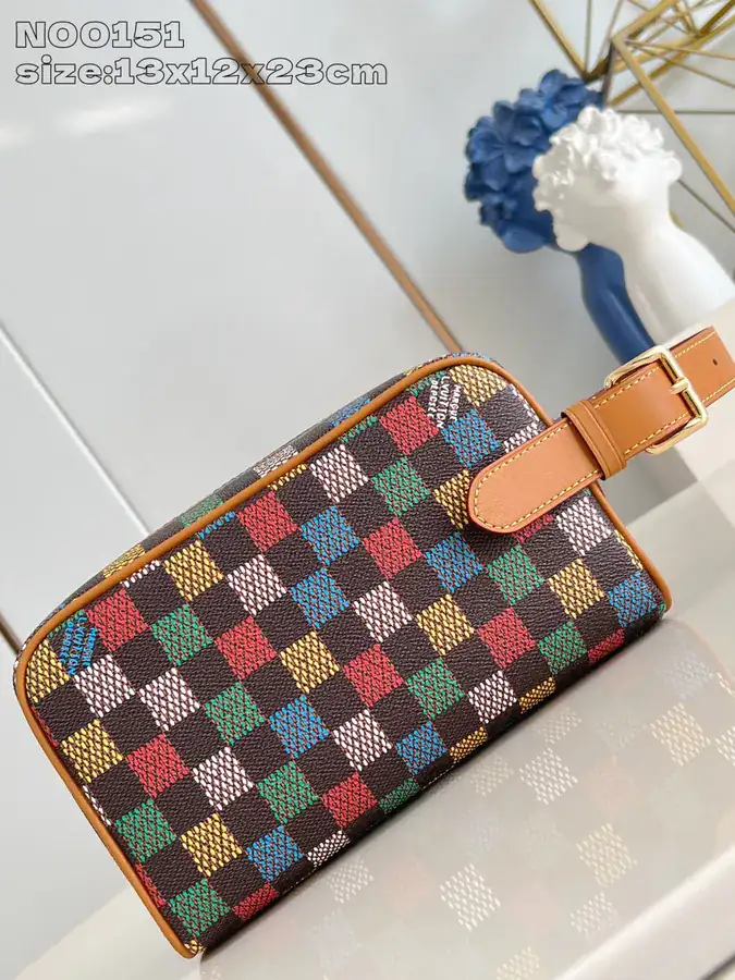 Loer Do Kit Travel Bag Damoflage Coated Canvas