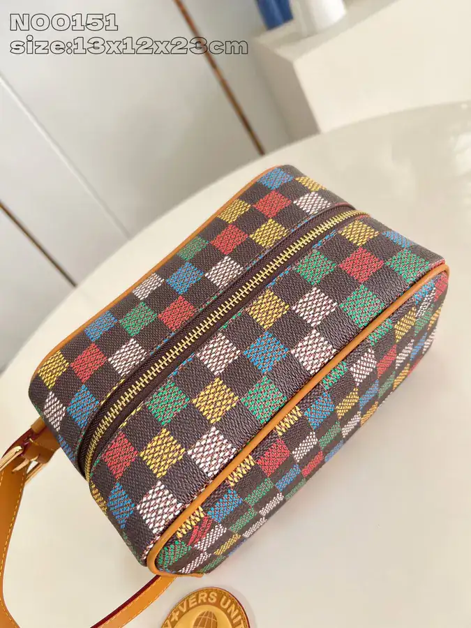 Loer Do Kit Travel Bag Damoflage Coated Canvas