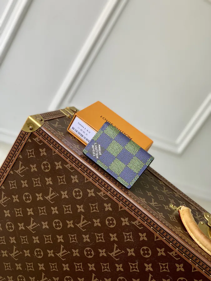 Pharrell Williams Damier Heritage Wallet with Retro Elements
