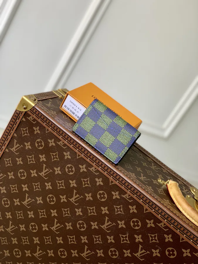 Pharrell Williams Damier Heritage Wallet with Retro Elements