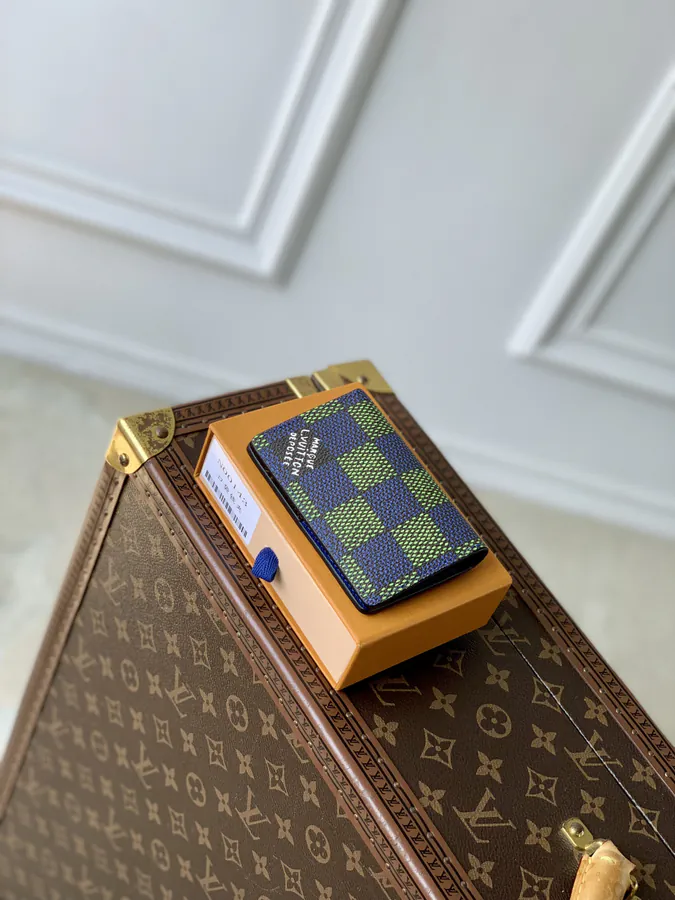 Pharrell Williams Damier Heritage Wallet with Retro Elements