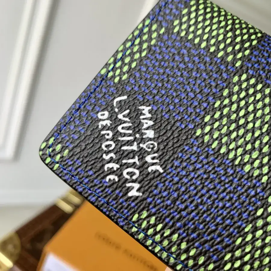 Pharrell Williams Damier Heritage Wallet with Retro Elements