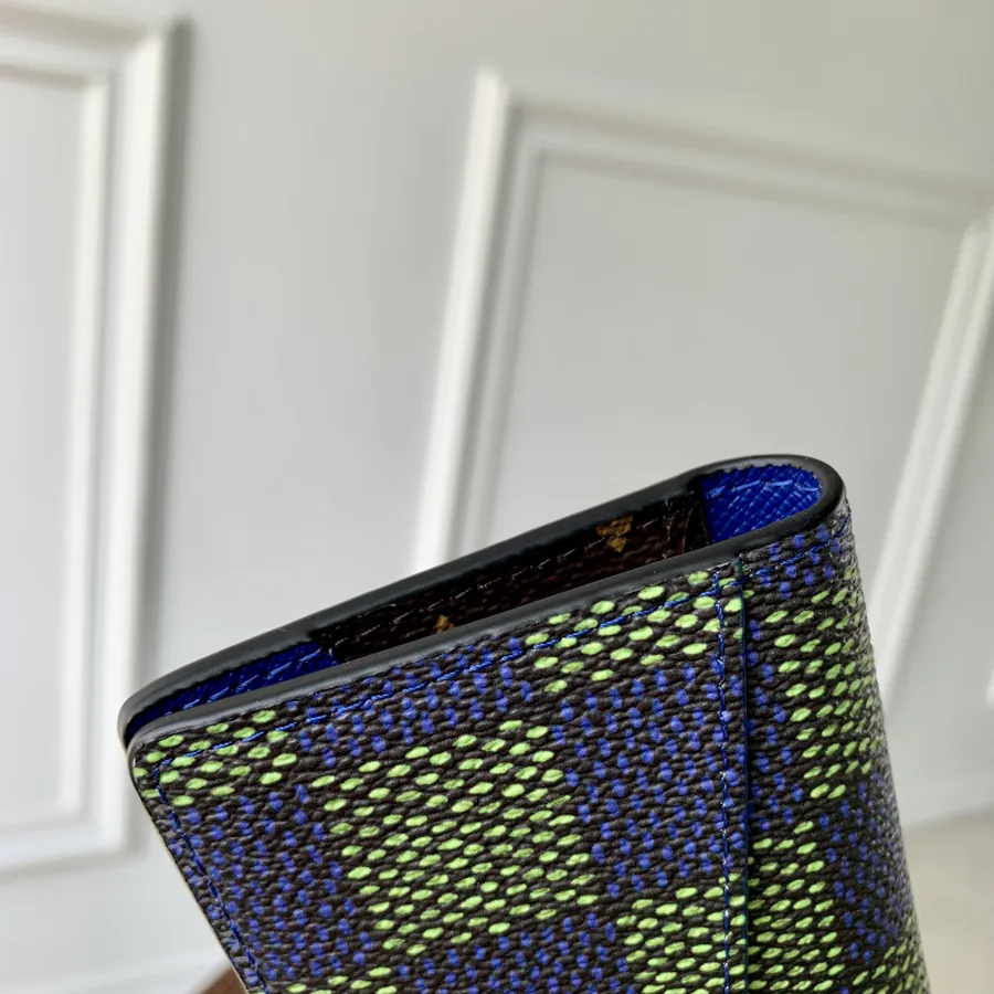 Pharrell Williams Damier Heritage Wallet with Retro Elements