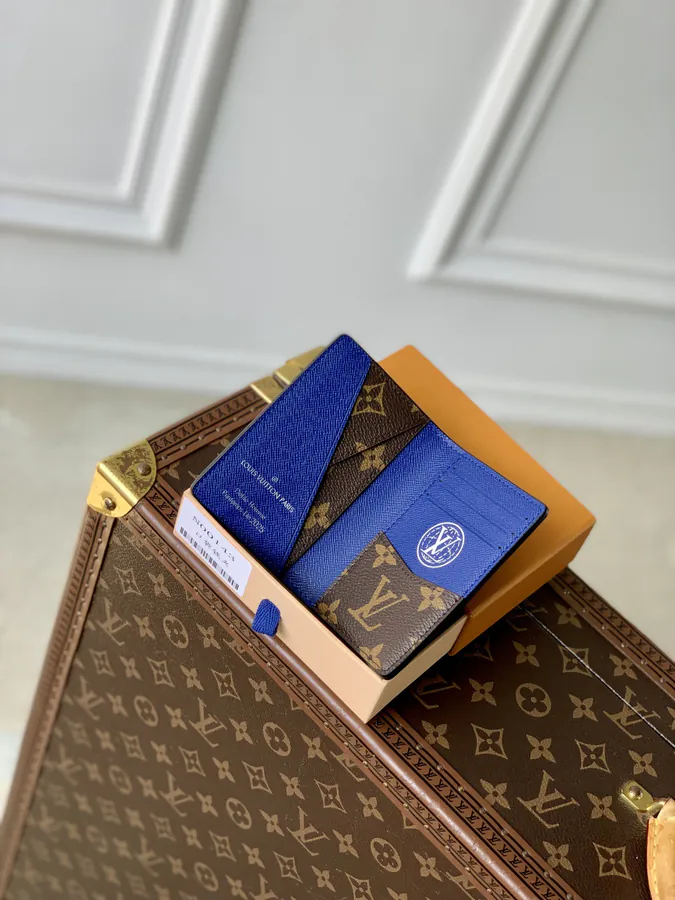 Pharrell Williams Damier Heritage Wallet with Retro Elements