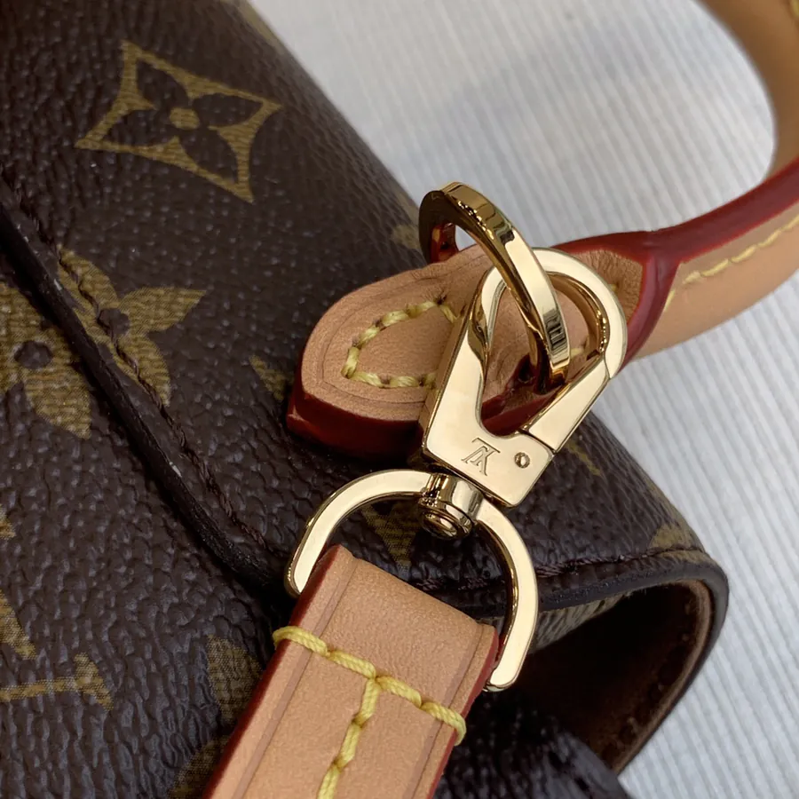 Montsouris BB Mini Backpack Classic Monogram Canvas and Grained Calfskin
