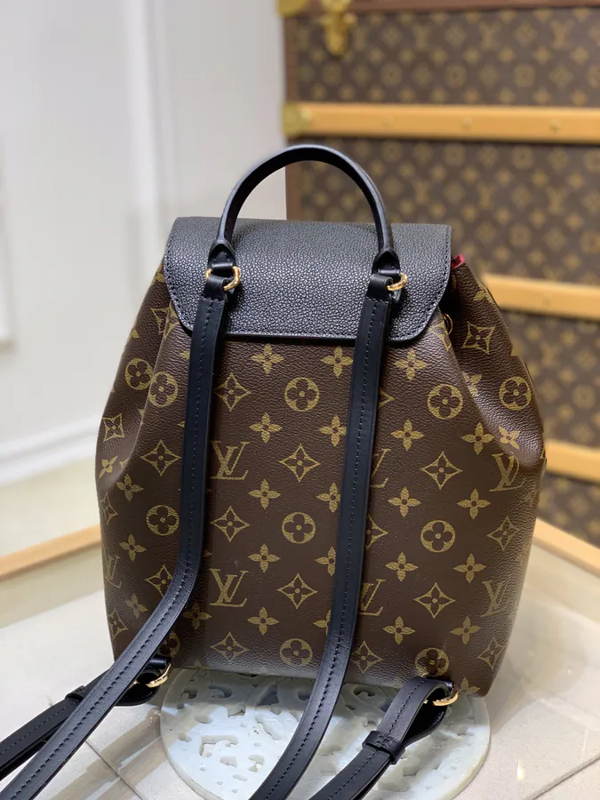 Montsouris Double Shoulder Bag with Monogram Empreinte
