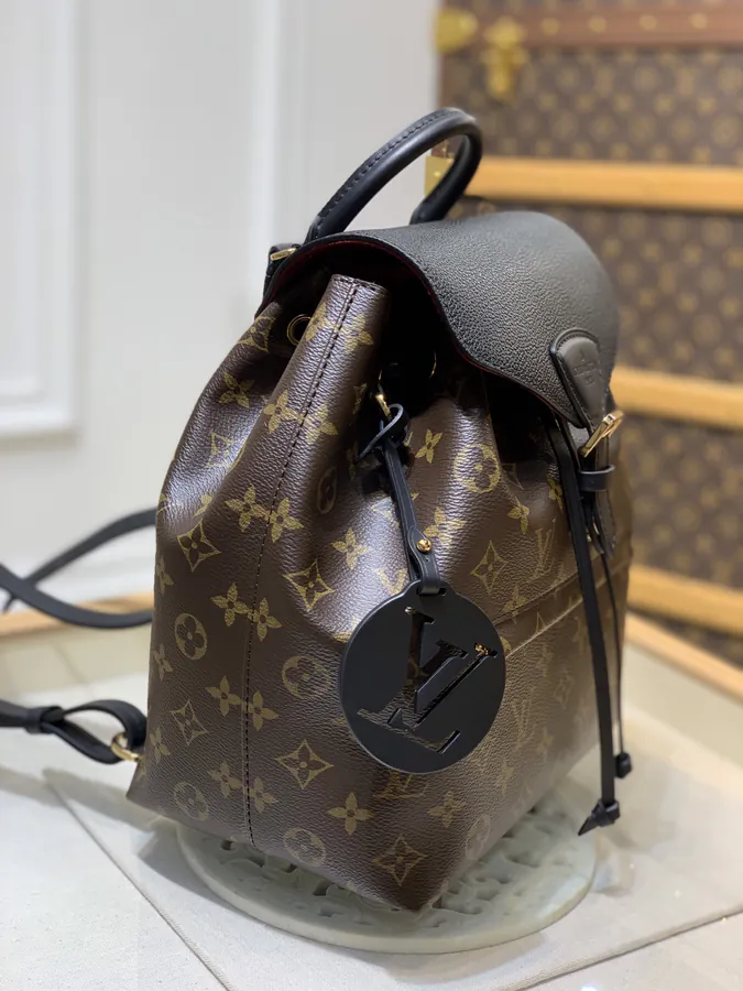 Montsouris Double Shoulder Bag with Monogram Empreinte