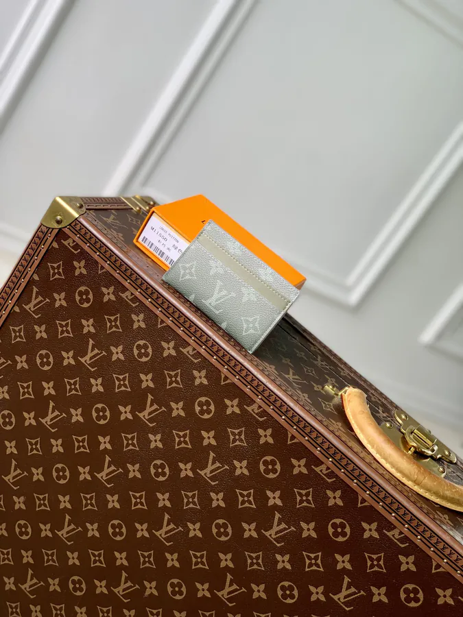 Pharrell Williams Green Monogram Dust Wallet