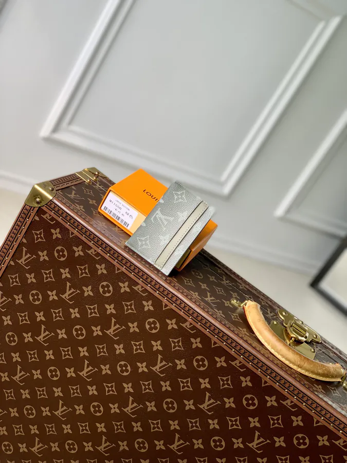 Pharrell Williams Green Monogram Dust Wallet