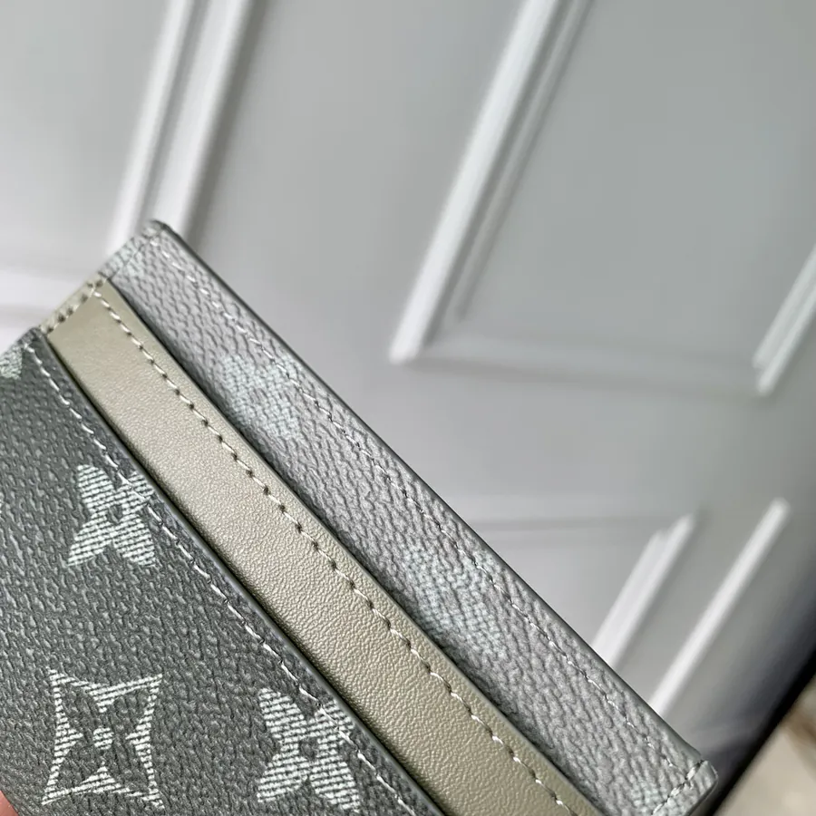 Pharrell Williams Green Monogram Dust Wallet