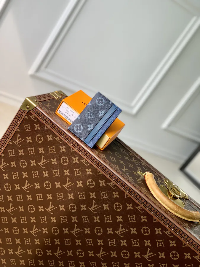 Pharrell Williams Blue Monogram Dust Wallet