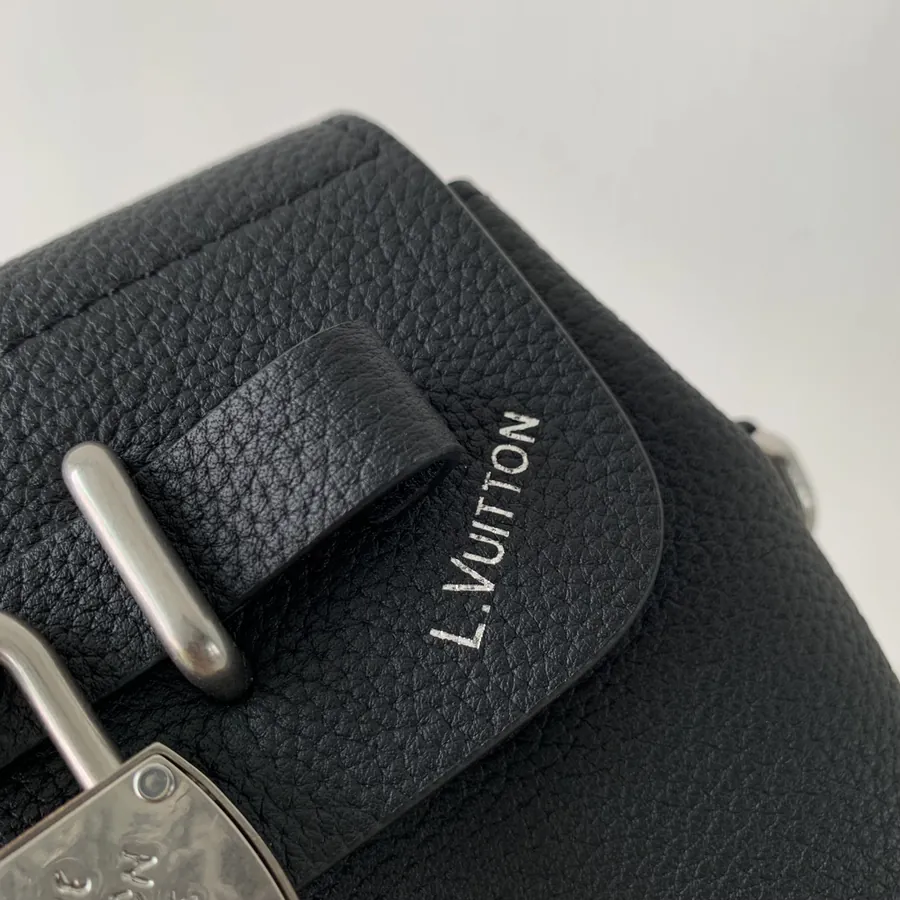 Pharrell Williams Steamer 15 Handbag in LV Colorado Grained Calfskin