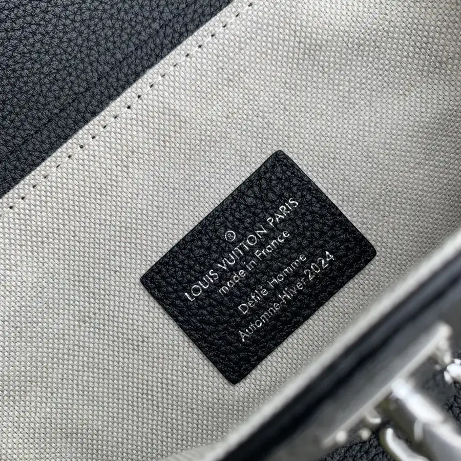 Pharrell Williams Steamer 15 Handbag in LV Colorado Grained Calfskin
