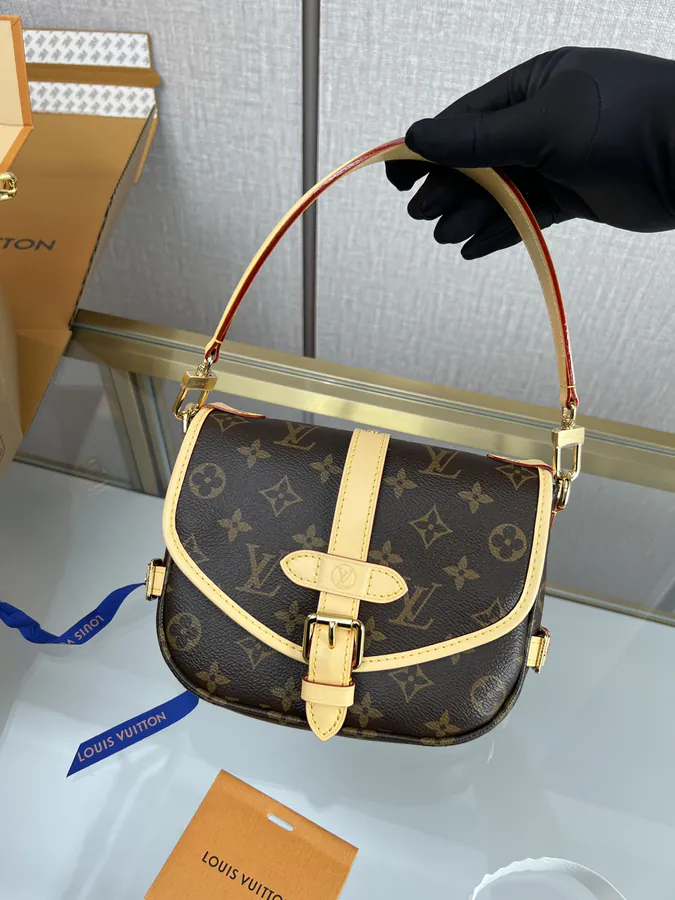 SAUMUR BB Double Star Handbag