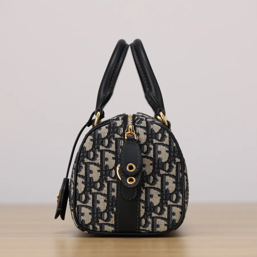 Groove 20 Handbag Blue Oblique Print, Mini Size