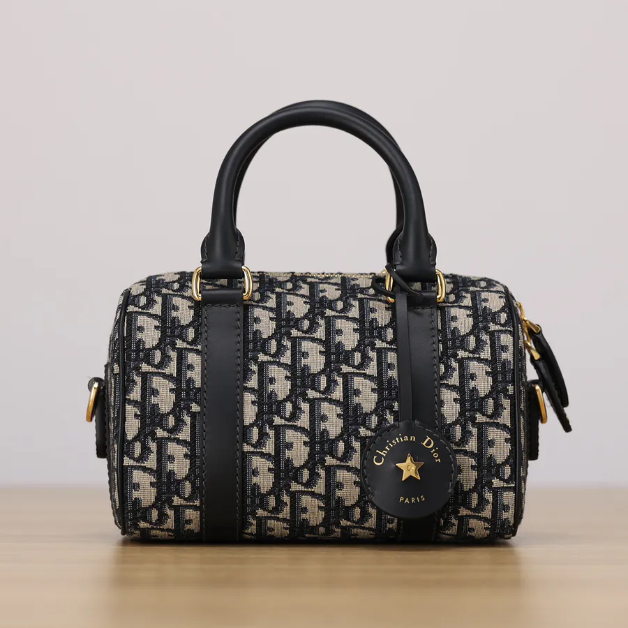Groove 20 Handbag Blue Oblique Print, Mini Size