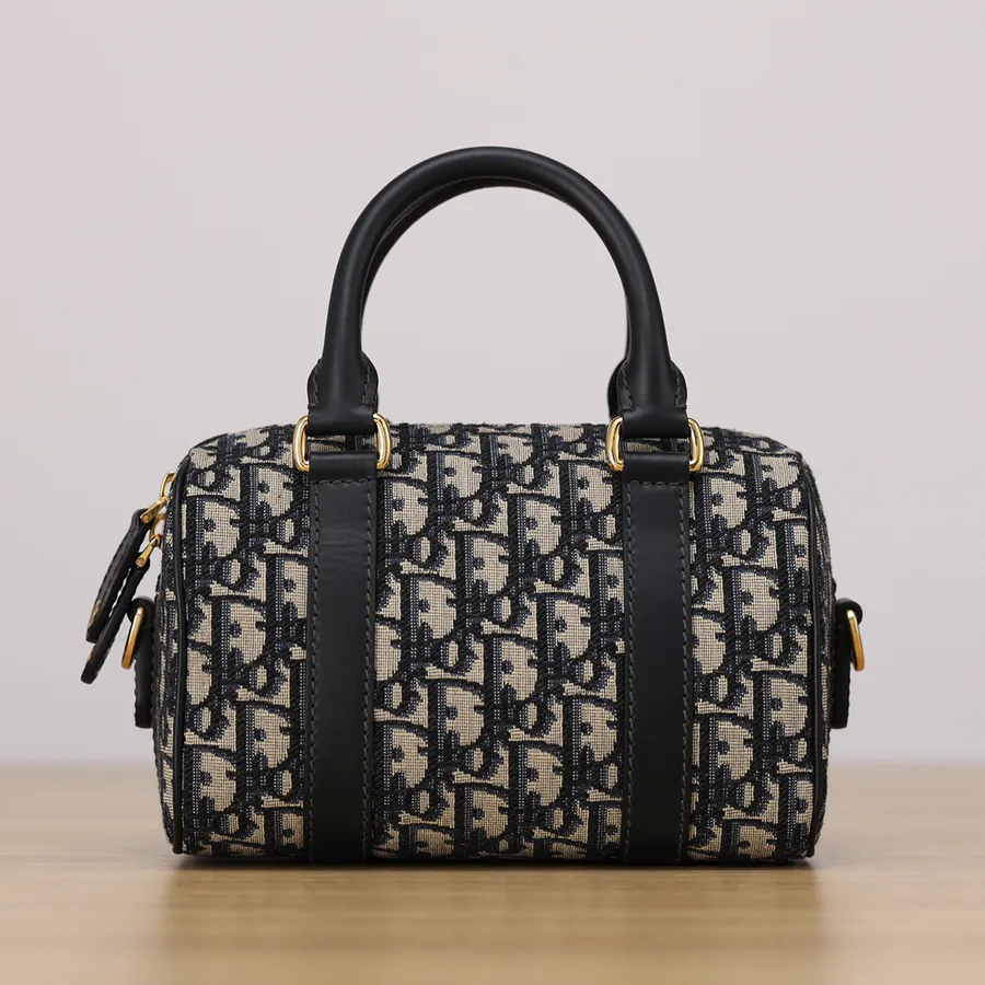 Groove 20 Handbag Blue Oblique Print, Mini Size