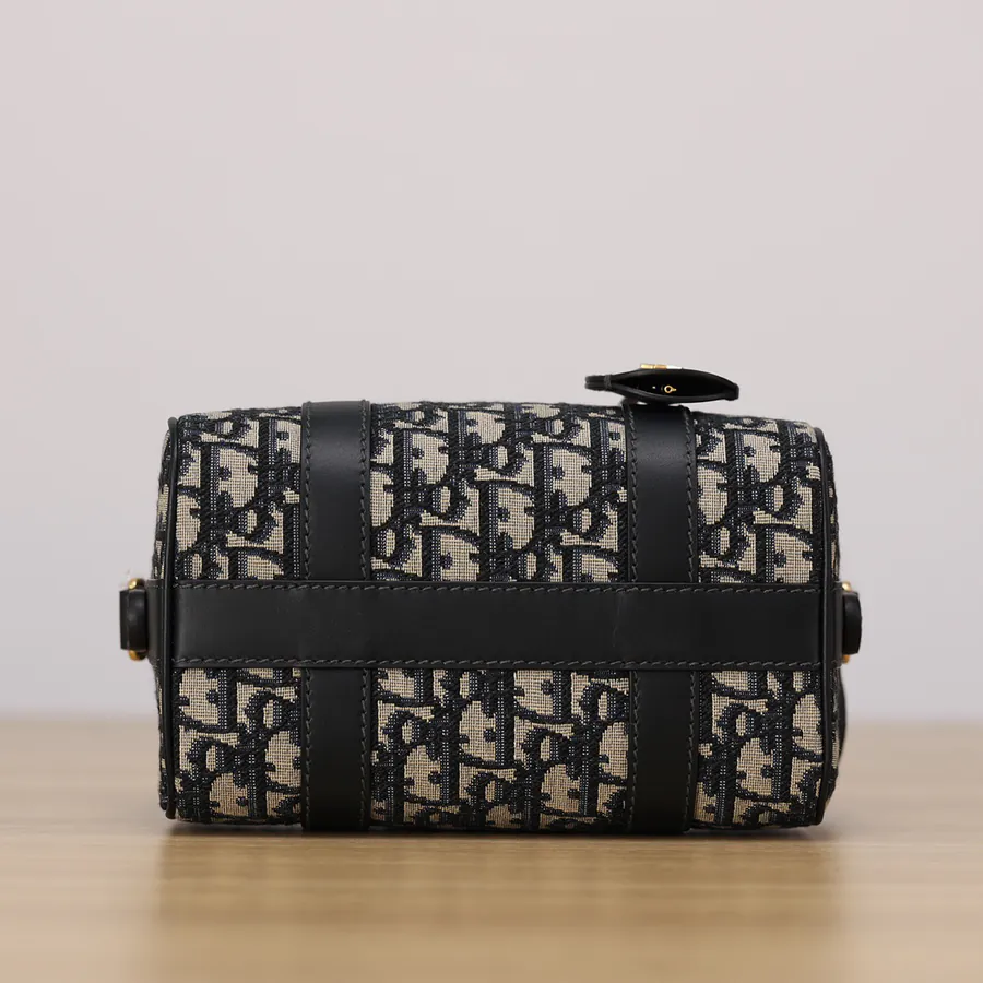 Groove 20 Handbag Blue Oblique Print, Mini Size