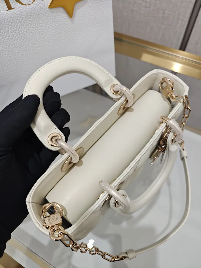 Lady D Joy Handbag in Cream