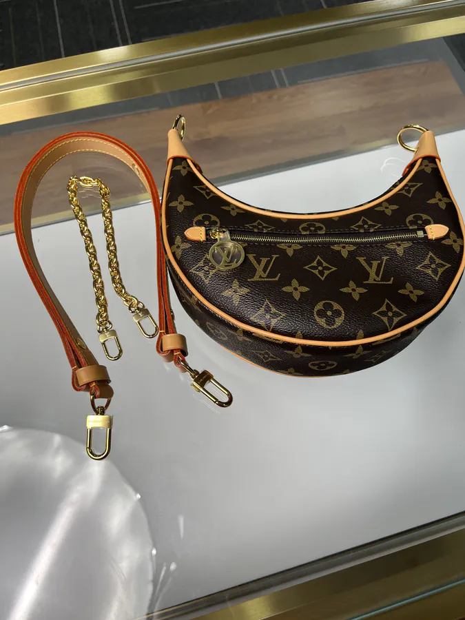 LOOP Half Moon Croissant Bag by Nicolas Ghesquière