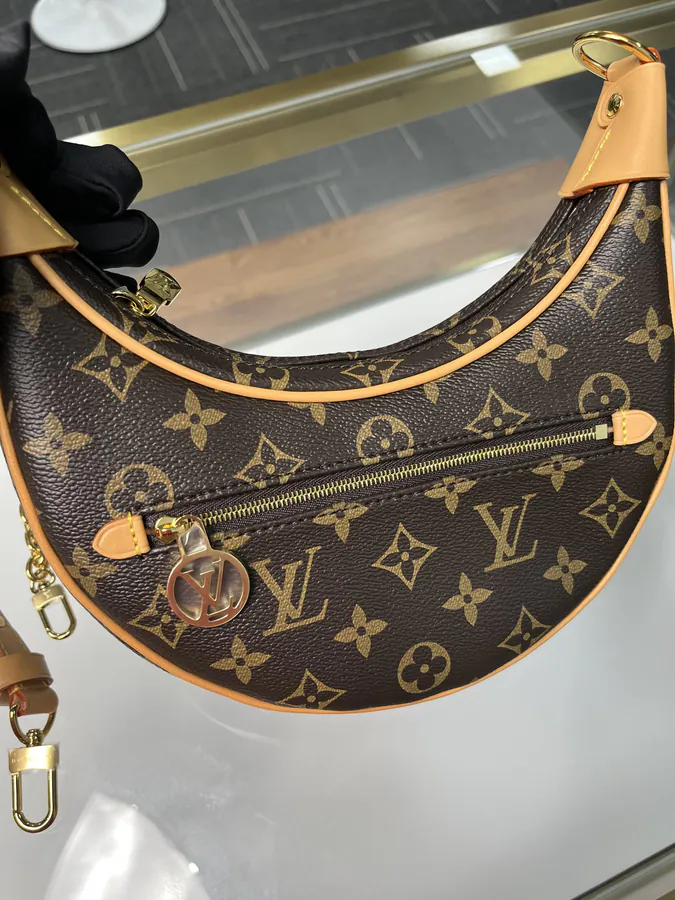 LOOP Half Moon Croissant Bag by Nicolas Ghesquière